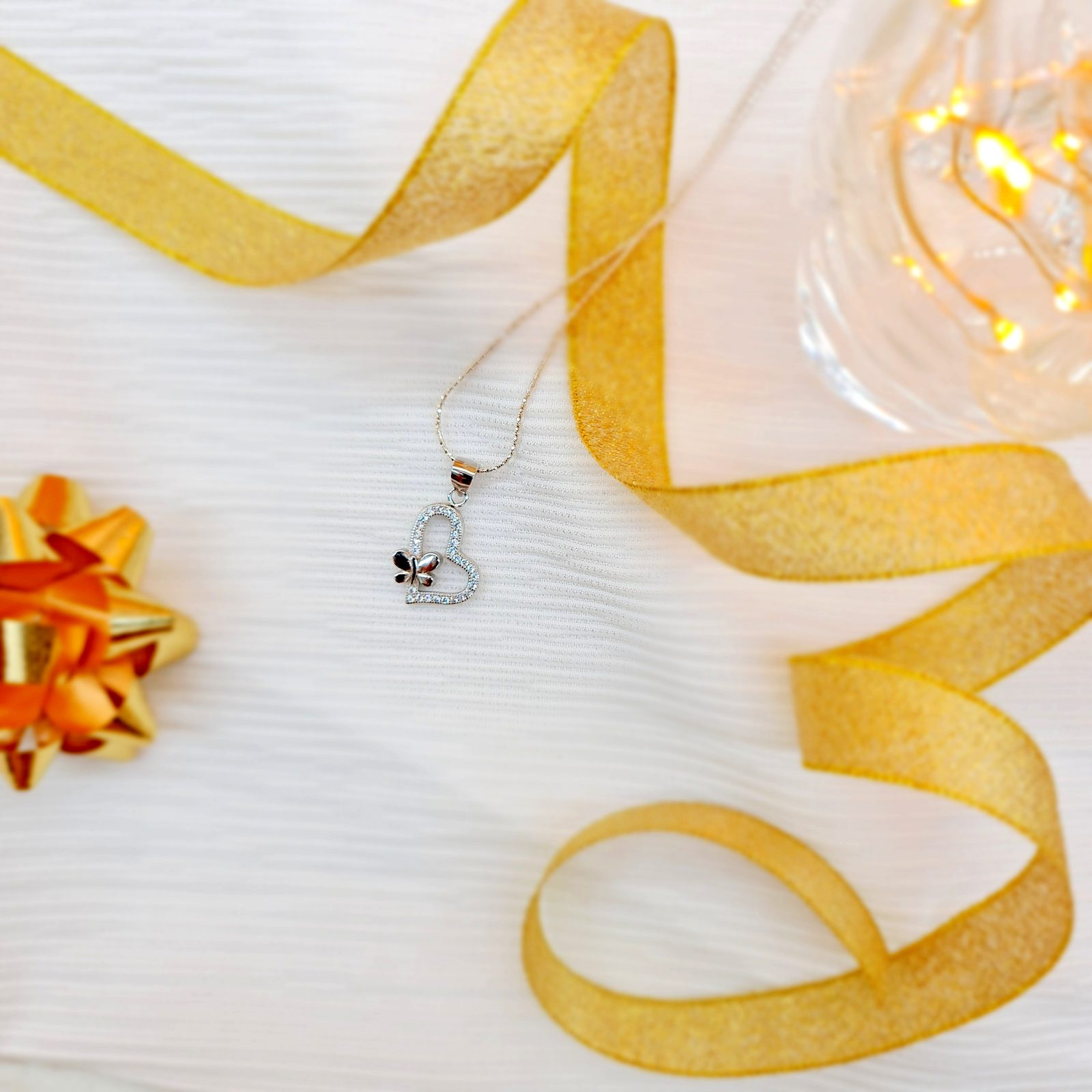Butterfly Heart Pendant (view 2)
