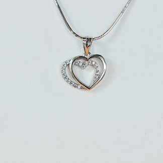 Double Heart Pendant