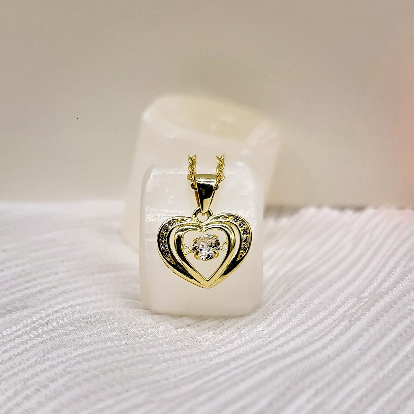 Golden Heart Pendant