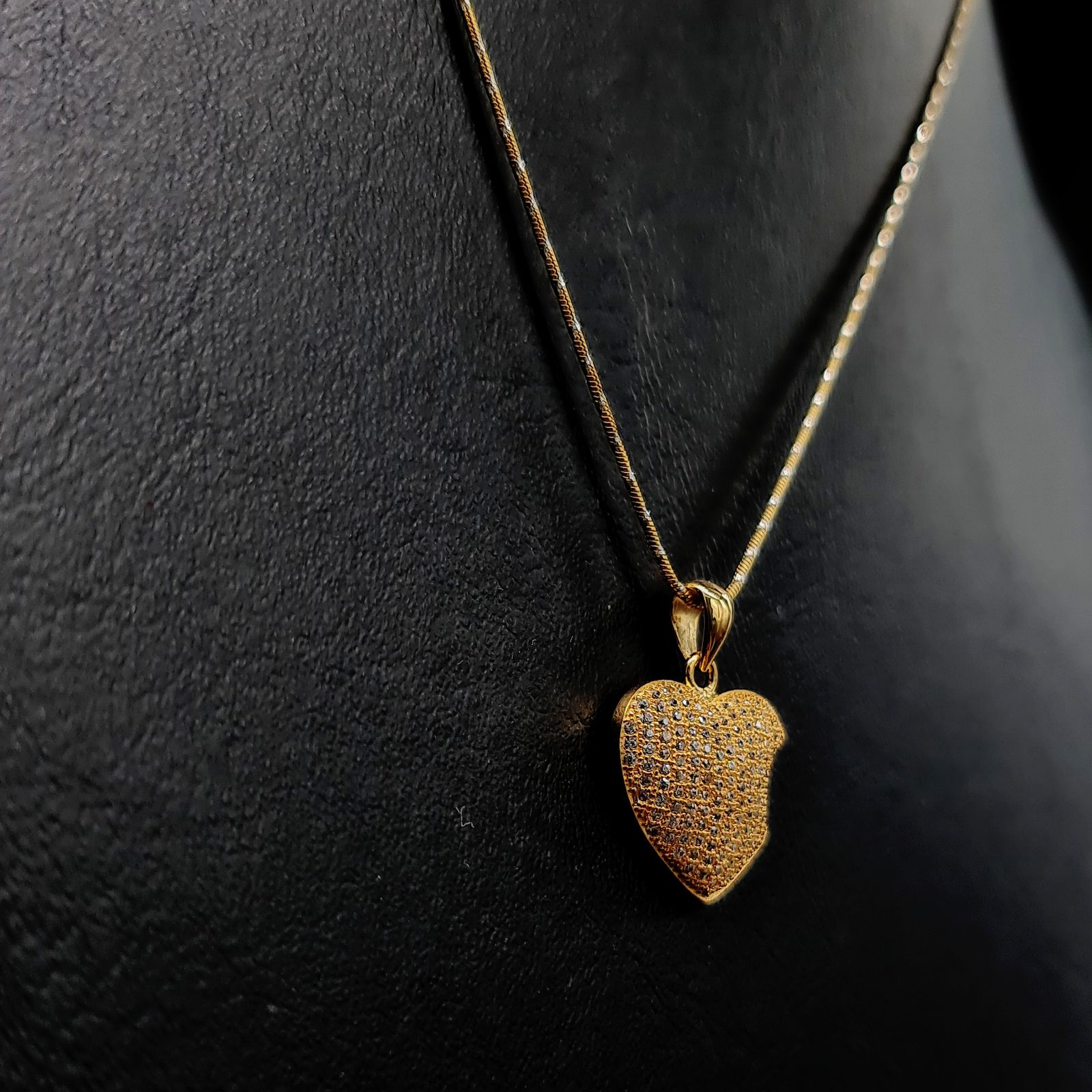 Pavé Heart Pendant
